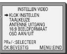SEG VCR2360NL - On Screen Display - 3