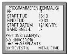SEG VCR2360NL - De normale timer - 10