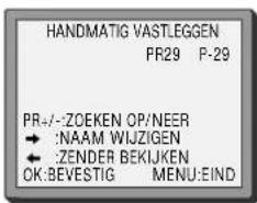 SEG VCR2360NL - Zenders instellen - 11