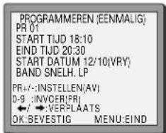 SEG VCR2360NL - De normale timer - 7