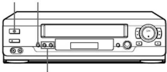 SONY SLV-SE480D - Als uw TV niet is voorzien van een Scart (EURO-AV) aansluiting - 1