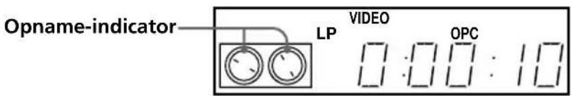 Opname-indicator LP VIDEO OPC