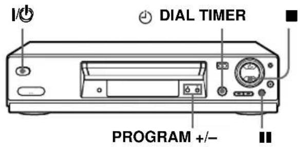 I/O DIAL TIMER PROGRAM +/-