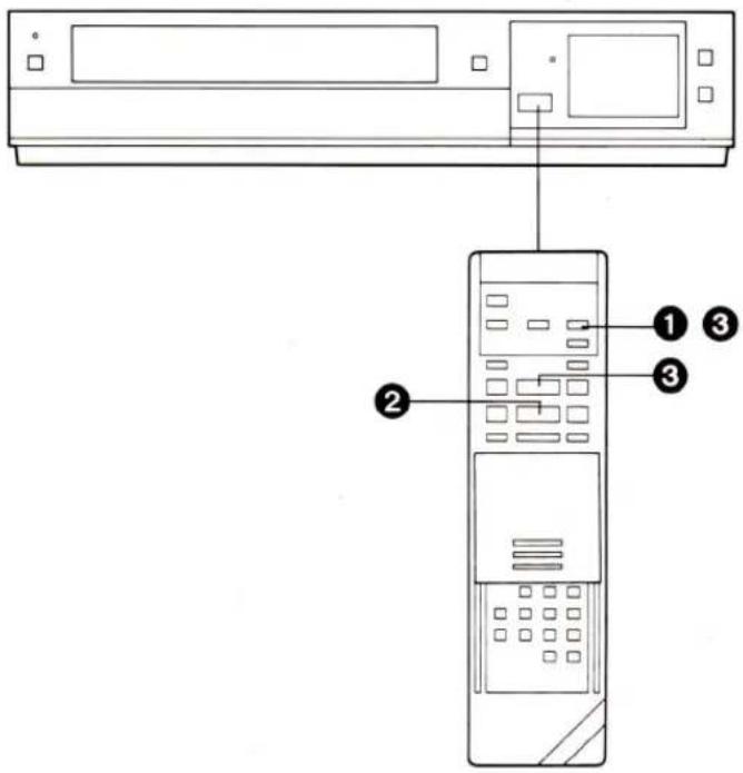 PANASONIC NV-J33EO - Spoorregelaar voor vertraagd weergeven - 1