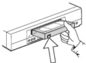 PHILIPS VR740 - Voorkomen van het per ongeluk wissen van een cassette - 1