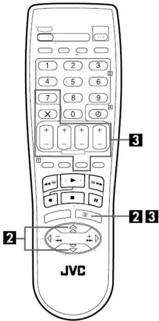 1 2 3 4 5 6 7 8 9 × 0 + - + + - 3 2 3 JVC