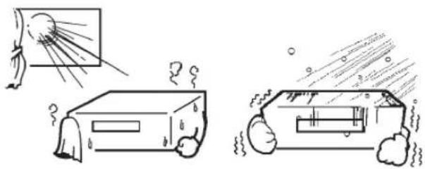 AKAI VS-K207M-E3(S) - ■ In de volgende gevallen ontstaat condenswater: - 7