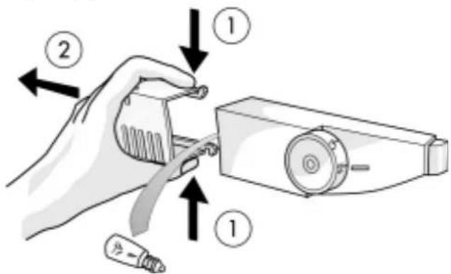 IGNIS ARL 760 g - Verwijdering lampekapje - 1