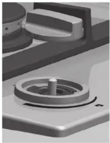 Atag HG77C - Cleaning removable knobs and rosettes - 3