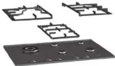 Atag HG62B - Bediening elektronische vlambeveiliging - 1