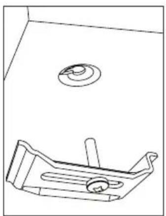 Atag HG97C - Attachment points for mounting brackets - 1