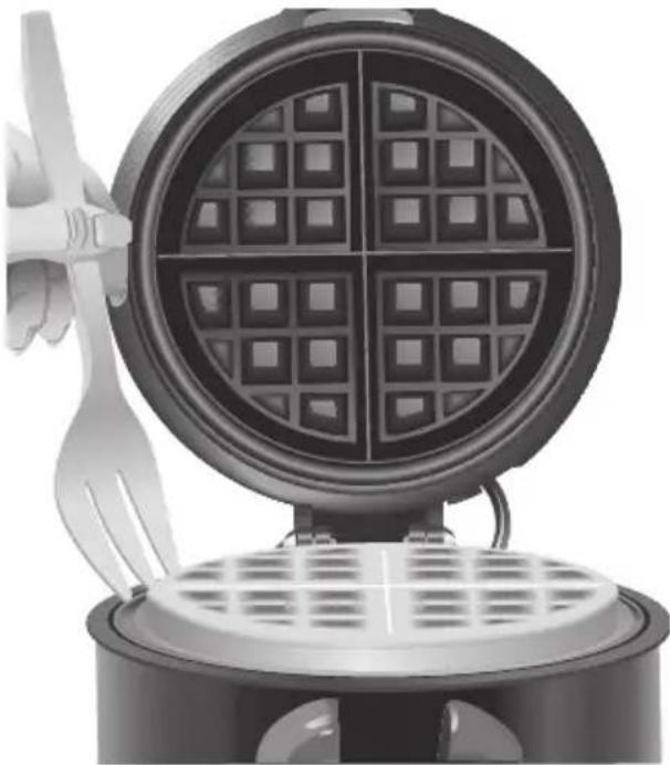 KITCHENAID 5KWB100 - Het gebruik van de wafelmachine - 3
