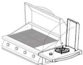 KITCHENAID KSOX 9015 - Kookoppervlak aan zijkant - 1