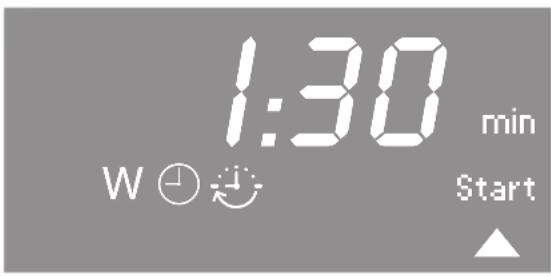1:30 min W Start
