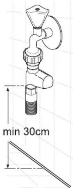 min 30cm