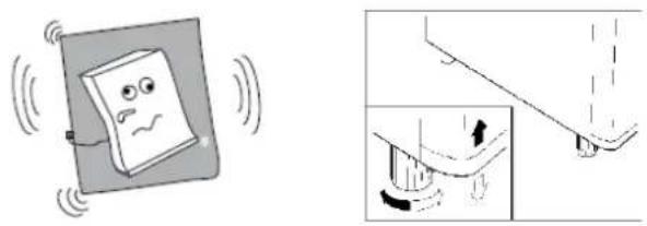 Exquisit GS 80A - Waterpas stellen - 1