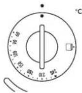 DELONGHI EO 3870 - THERMOSTAATKNOP (E) - 1