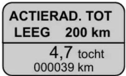 Pelgrim KK 7174 - Actieradius tot de brandstoftank leeg is - 1