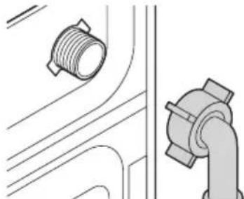 BLOMBERG WAF 63215A - De watertoevoer aansluiten - 1