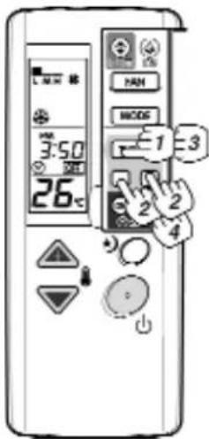 L.M.M 熔 3:50 26°C HAN MODE 1 3 2 4