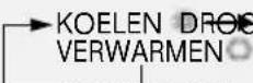 WHIRLPOOL AMB 857 - Selecteren van de mode - 1