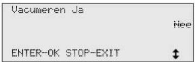 Vacumeren Ja Hee ENTER-OK STOP-EXIT