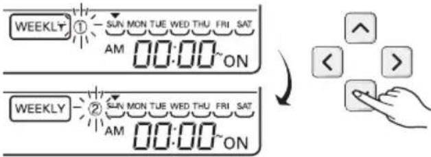 LG UT24H - Programmeren: Wekelijkse reservering - 2