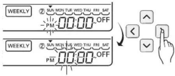 LG UT24H - Programmeren: Wekelijkse reservering - 7