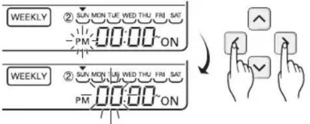 LG UT24H - Programmeren: Wekelijkse reservering - 5