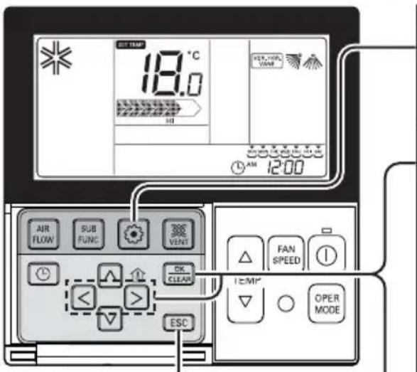 LG UT24H - Functies instellen – schoephoek regelen - 1