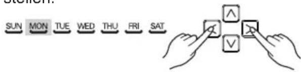 SUN MON TUE WED THU FRI SAT ∧ ∨