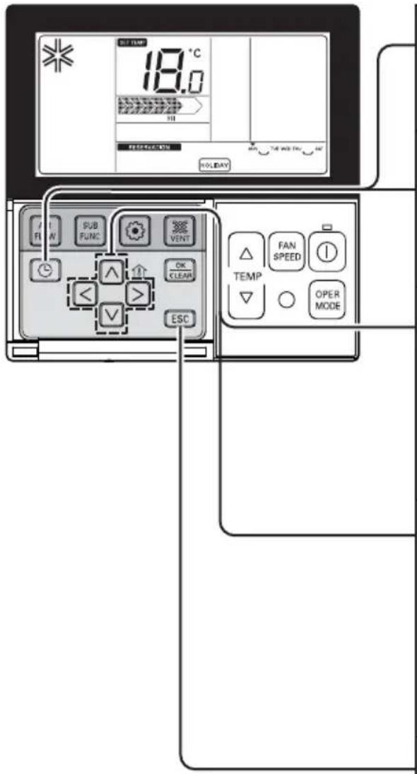 LG CT36 - Programmeren: Vrijedagreservering - 1
