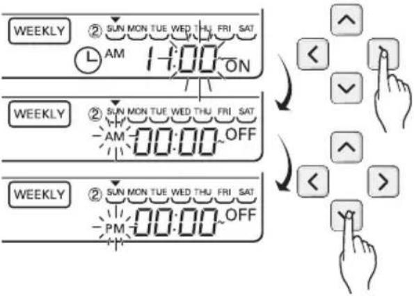 LG CT36 - Programmeren: Wekelijkse reservering - 6