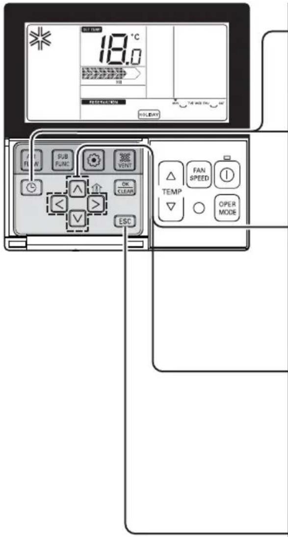 LG CT18 NQ2 - Programmeren: Vrijedagreservering - 1