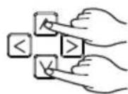 LG CT18 NQ2 - Stel de gewenste waarde voor AM/PM in door op de ▲ ▼ knop te drukken. - 1