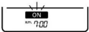 LG CS18 - Instelling timer - 2