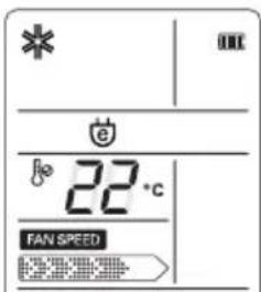 * 22°C FAN SPEED