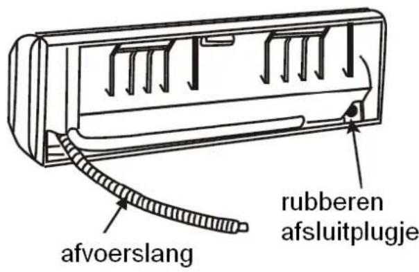 afvoerslang rubberen afsluitplugje