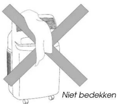 Niet bedekken