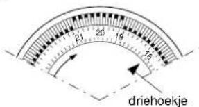 20 19 18 driehoekje