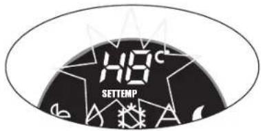 19°C SETTEMP