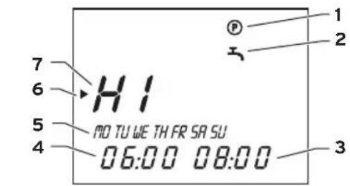 Daalderop HelioSet 375SCP - Programmering van de functies van het menu "programmering" - 1