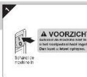 BROTHER LS1417 - ▲ VOORZICHTIG - 1