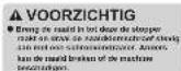 BROTHER LS1417 - ▲ VOORZICHTIG - 7