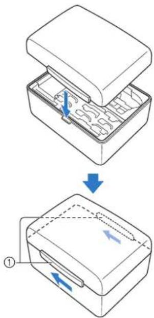 BROTHER Innov-is 1e - ■Accessoirebox openen - 3