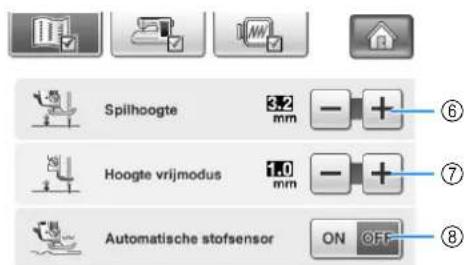 BROTHER Innov-is 1e - Naai-instellingen - 2