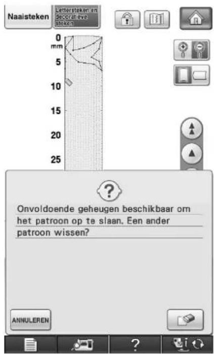 BROTHER Innov-is 1e - ■Als het geheugen vol is - 2