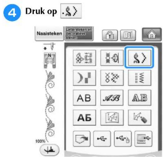 BROTHER Innov-is 1e - Diverse steekpatronen controleren - 9