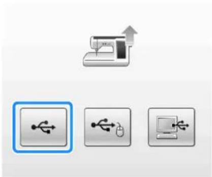 BROTHER Innov-is 1e - Procedure voor upgrade met USB-medium - 1