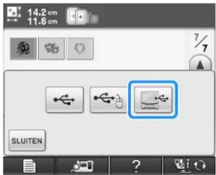 BROTHER Innov-is 1e - ■Gebruik van een USB-kabel - 7